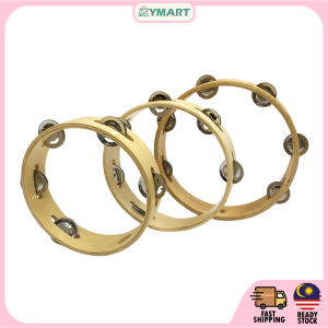 7/8/9 inch Headless Wooden Tambourine Tambourine without head skin | Musical Instrument | Alat Muzik
