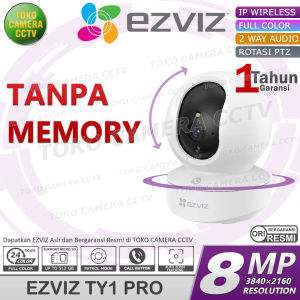 EZVIZ TY1 PRO 8MP 4K KAMERA CCTV WIFI CAMERA PTZ AUDIO TOUCH CALL INDOOR FULL COLOR