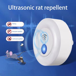 Ultrasonic Pest Repellent Anti Mosquito Mouse Cockroach Electric Repeller Control Penghalau Serangga超声波驱虫器