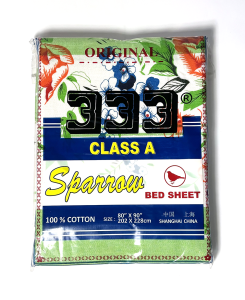 Original Economy Class 333 Cotton Blanket/ 333 Sparrow Kumot Double Size (Random Color)