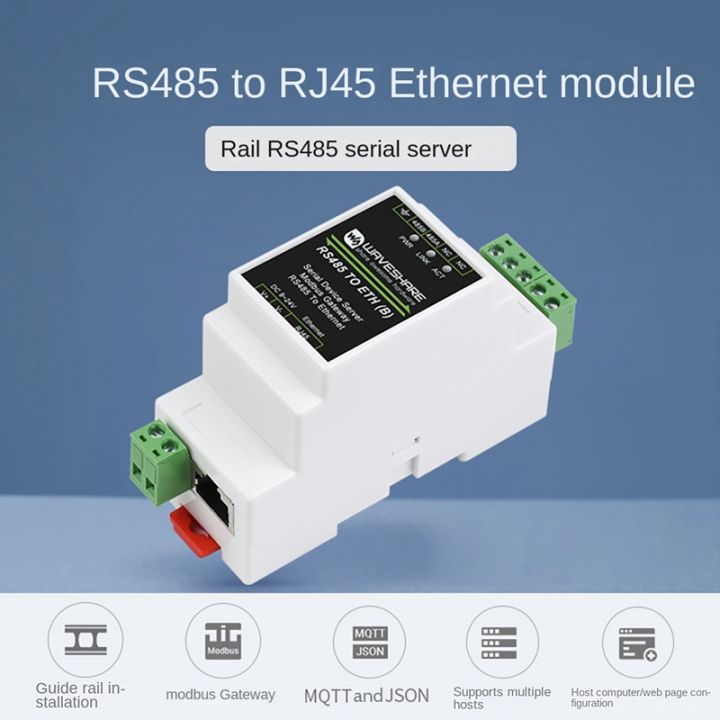 (MYTO) RS485 Serial Port Server RS485 to RJ45 Ethernet /IP to Serial ...