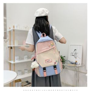 Large Backpack Laptop Backpacks nylon waterproon High School Bags Student Backpack for girls women