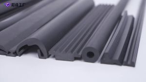 Huaqi Anti-Collision Three-Mouth Glass Sealing Strip Car Glass Window Fixed pvc Rubber panel strip H Type Layering