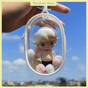 [PureZone] 10CM Plush Doll Out Bag PVC Transparent Cotton Doll Transparent Display Pouch Clear Storage Case For Anime Cartoon Dolls