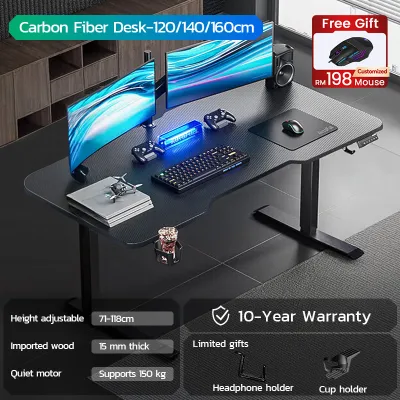 Xpanse Electric standing desk Smart office table Adjustable lifting study table working desk white table Helps relieve fatigue