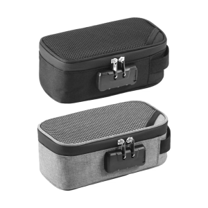 Practical Smell Containment Pipe Holder With Builts In Combination Lock Home Accessory Portable for Secure Transport