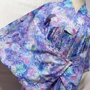 Japanese Anime Kimono Yukata Dress Women Wrinkle-Resistant Breathable Traditional Furisode Robe