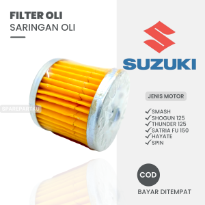 FILTER OLI SUZUKI SMASH SHOGUN 125 SATRIA FU 150 HAYATE SPIN THUNDER 125/ PILTER/ SARINGAN OLI/