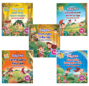 Sách - Combo 5c: Dạy trẻ biết chịu trách nhiệm thích nghi và độc lập là chính mình khi bị cô lập cách xóa bỏ hiểu lầm kiên nhẫn trong giao tiếp