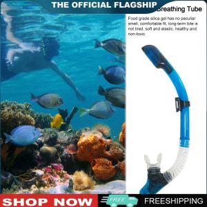 Diving Snorkel Silicone Full Dry Underwater Diving Air Breathing Tube Hose Gear