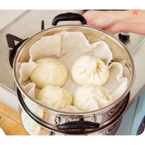 Khăn vải hấp bánh bao màn thầu sủi cảo (Lót và phủ bánh)