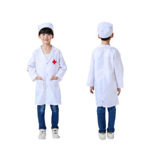 2024 Doctor Costume Nurse For KidsCareer Guidance Costume for Kids Boys and Girls Doctor Costume for Kids Role Play Costume Doctor Nurse Costume Childrens Clothing Hallowen Role Play Nurse Uniform Toy Family Game