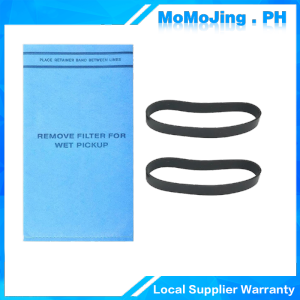 6pcs WS01025F2 Wet/Dry Filter Bags For MultiFit VF2000 Work-shop Fit 2.5 Gallon Vacuum With 2 Bands