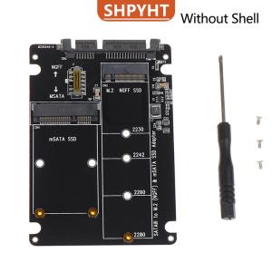 [COD] SHPYHT SPORTS NGFF To SATA 3 HDD Enclosure MSATA SSD Adapter M.2 SATA Protocol Adapter Board