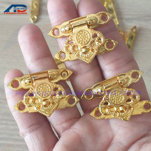 Khóa Hộp Gỗ Kiểu Hoa Văn Đài Sen