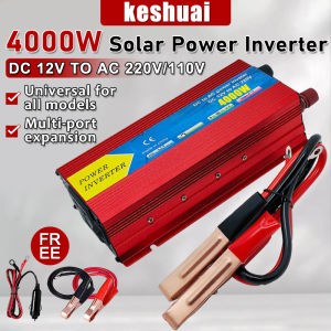 【COD】 12000W Power Inverter  Modified Sine Wave Solar High Frequency Power Inverter DC 12V to AC 220V Power Inverte Heavy Duty USB Fast Charger Car Power Inverter For Vehicle/Home Appliance/Outdoor Travel Use Adapter Outdoor Emergency Equipment