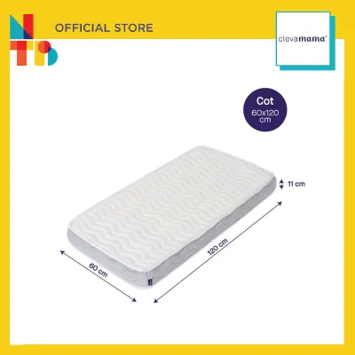 Clevamama Clevafoam Pocket Sprung Mattress - Assorted Sizes