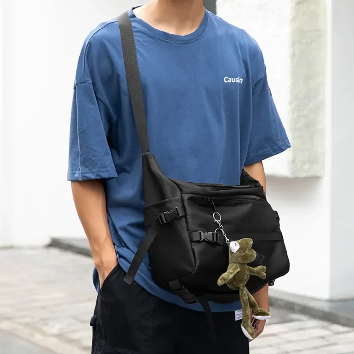 Korean sling hotsell bag for men