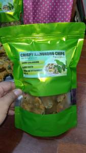 CRISPY KANGKONG CHIPS/125grams /HEALHTY SNACKS /ORGANIC/ 100%REAL LEAVES
