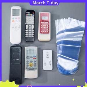 March ถุงฟิล์มหดความร้อนโปร่งใสสำหรับกล่องทีวีวิดีโอรีโมทคอนโทรลกันน้ำกันฝุ่นป้องกันกรณีป้องกัน