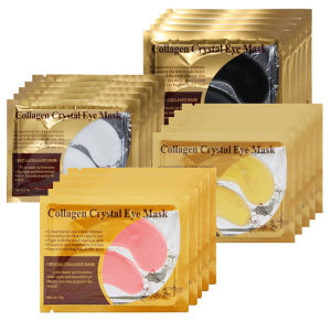 1 PASANG Masker Mata COLLAGEN CRYSTAL GOLD EYE BAG MASK EYEMASK Kantong Black Panda Anti Aging Wrinkle Emas Eye LUCKYDATE