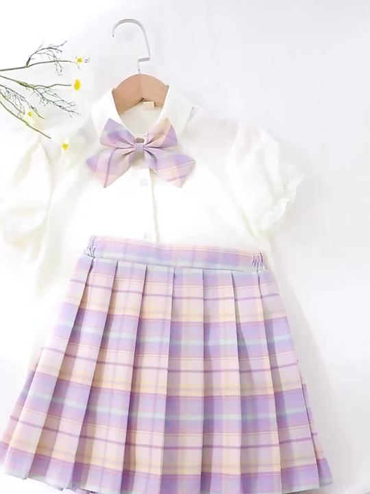 Đầm Váy - Chân váy xòe học sinh có túi - Danangsale