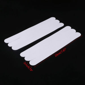 2x20cm Bathroom Bathtub Anti Slip Strip Kitchen Self-adhesive Non-Slip Tape Bathtubs Showers Non-Slip Strip Floor Tiles Stickers