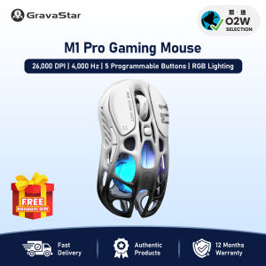 GravaStar Mercury K1 75% Wireless Mechanical Gaming Keyboard – Hot-Swappable Custom Kailh Switches Durable Aluminum Alloy Design and Radiant Backlighting