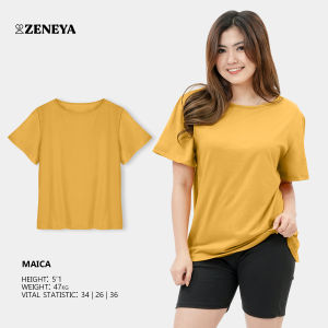 Zeneya Comfies Blouse For Women Woman Plain Tshirt Basic Casual Wear Cotton Soft Top Tops Tee Tees Freesize Free Size Ladies Pambahay Pantulog Sleepwear Summer Korean Outfit