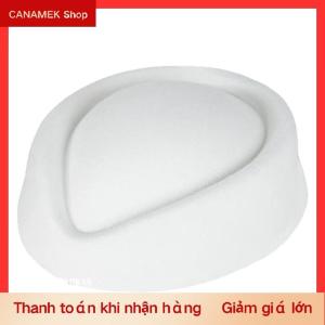 CS Mũ beret Mũ hãng hàng không tiếp viên hàng không mũ cổ điển mũ đen phẳng đầu mũ tóc Clip Phụ kiện tóc