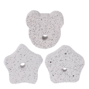 Natural Bunny Grinding Claw Pad Rabbit Lava Grinding Teeth Stone Hamster Chew Toy for Rat Gerbil Chinchilla Hedgehog