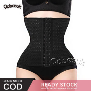 Plus Size Waist Cincher Weight Loss Hollow Out Breathable Tummy Belt for Women Control Corset Slimming Waist Trainer Corset for Weight Loss Fat Burner - intl