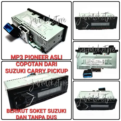 TAPE MOBIL SINGLE DIN MP3 PIONEER ORIGINAL COPOTAN DARI MOBIL SUZUKI CARRY PICKUP