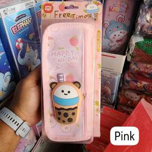 IVSHOP - Tempat Pensil Anak Lucu Kotak Pensil Dekompresi Timbul Muat Banyak Alat Sekolah Pelajar Tk Sekolah Dasar