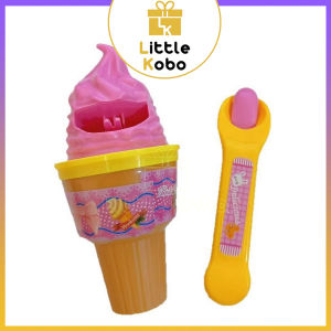 Đồ Chơi Cho Ăn Kem Bánh Pudding Bánh Flan Kem Dâu Ảo Thuật Thức Ăn Bánh Thạch Cho Trẻ Em Hot Trend