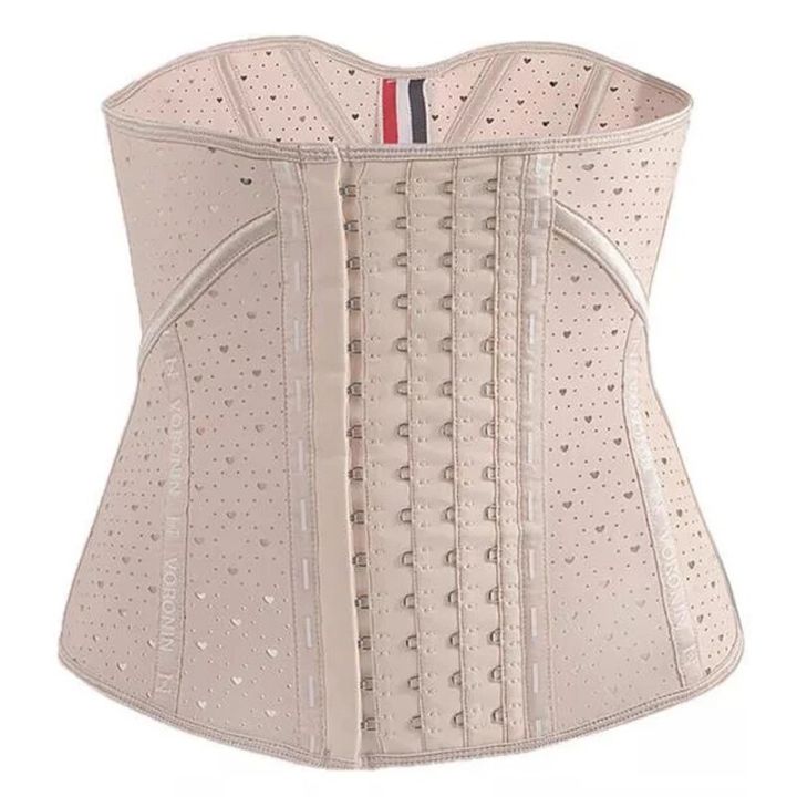 Corset Waist Trainer Cinchers Belt Postpartum Girdle Women Steel Bones