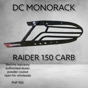 DC MONORACK BRACKET FOR SUZUKI RAIDER 150 CARB