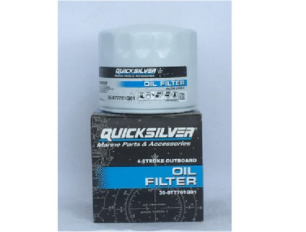 Mercury 4-Stroke Outboard Oil Filter 877761K01 - OEM Replacement For 75-115 HP & 150 HP EFI Models - View #3