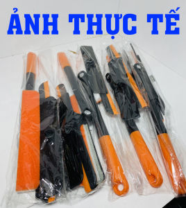 Cây Lau Kính Đa Năng 3 IN 1 Lau Kính Kèm Gạt Nước Silicone Xoay 360 Độ Chống Trượt Nhỏ Gọn Thông Minh Tiện Lợi tramanhshop