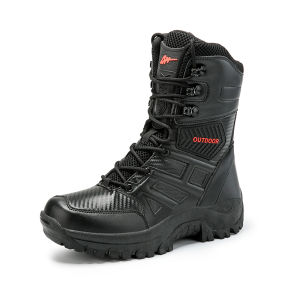Fuguiniao 2022 New Military Boots Combat Boots Zip-up Jungle Boots（Free Shipping）