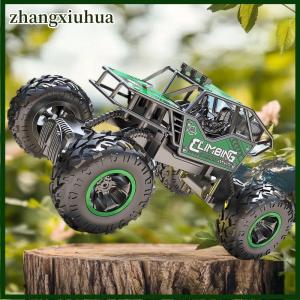 zhangxiuhua New Remote Control Off-Road Climbing Car With Colorful Flashing Lights Rubber Wheels RC Rechargeable Toy For Boys Kids Gift
