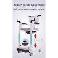 Brand new Lift-up Hydraulic Wheelchair Disabled Assisted Trolley with Fixed Seat Belt Elderly Transfer Trolley Elderly Lift-up Transfer Bed. 