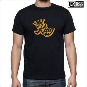 Kaos Couple Pasangan King Queen | Baju Kaos Couple King Queen