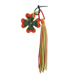 Customizable Bag Charm Tassels Keychain For Women User Friendly Corduroy Decoration Braided Rope Bag Charm For All Bags