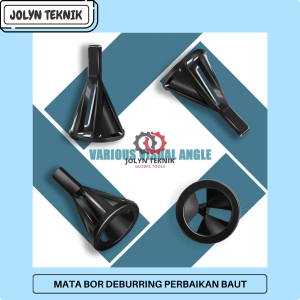 MATA BOR DEBURRING PERBAIKAN BAUT BAJA RUSAK KARAT 28MM GOLD SILVER