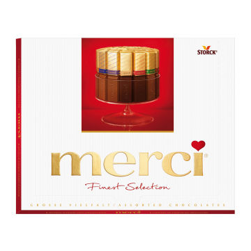 Merci Chocolate 7 Flavors 125G - Imported & Recognised Source