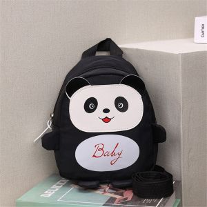COLOO Cartoon Panda Children Backpack Mini Anti-lost Kindergarten Backpack Kawaii School Bag Children School Bag Kids