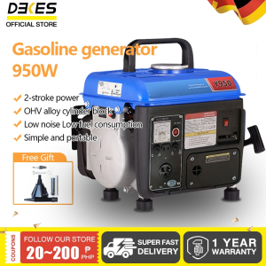 DEKES 4000W Portable Gasoline Generator 4 Stroke 220V 60HZ Household Outdoor Small Manual/Electric Start All-copper Generator