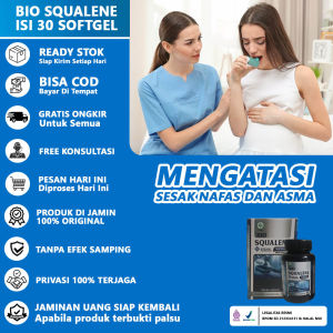 Obat Sesak Nafas Asma Batuk Tbc Paru Paru Bronkitis Napas Ngos Ngosan Herbal Bio Squalene