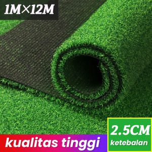 Rumput Sintetis Swiss 2.5cm 100cm x 100cm rumput sintetis dekorasi rumput palsu terbaik